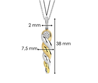 Collana Ti Sento Milano Donna Charming in Argento Zirconia 6845ZY - 6845ZY